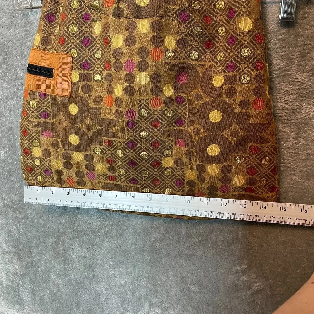 1154 Lill Studio Women Y2K Patchwork Tapestry Hobo Shoulder Bag Reversible